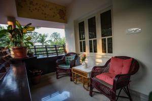 Bella Homestay Kerala的休息区