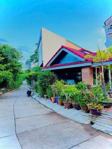 Zahrada ubytování Hoa Chuông Villa Đà Lạt