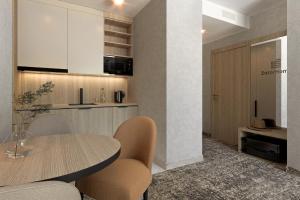 Kuchyňa alebo kuchynka v ubytovaní ZatorHome apartamenty - blisko Energylandii i Zatorlandu