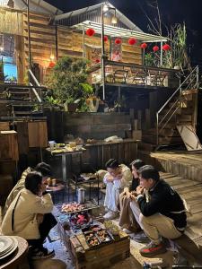 Hosté ubytování Quán Nhỏ Trên Đồi Homestay