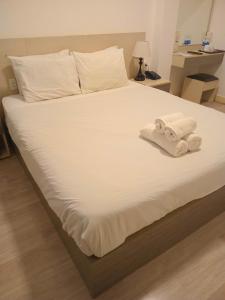 Postel nebo postele na pokoji v ubytování TwoLand Hotels & Spa