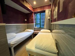 USA Hostel HONG KONG客房内的一张或多张床位