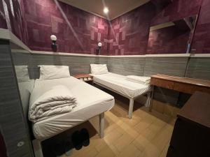 USA Hostel HONG KONG客房内的一张或多张床位