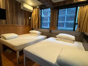USA Hostel HONG KONG客房内的一张或多张床位