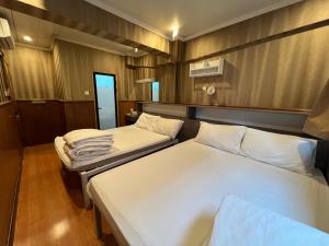 USA Hostel HONG KONG客房内的一张或多张床位