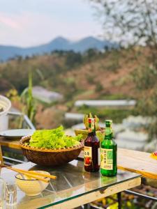 Nápoje v ubytování Quán Nhỏ Trên Đồi Homestay