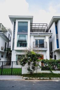 Budova, kde se vila nachází