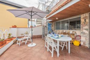A balcony or terrace at Una Araucaria sul mare