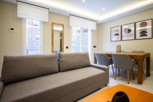 Et opholdsområde på Apartamento Silvela