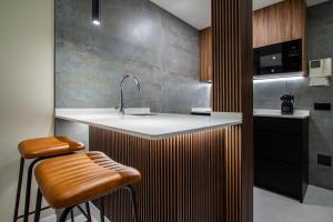 Køkken eller tekøkken på Apartamento Silvela + 35 billeder