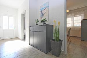 Kuchyň nebo kuchyňský kout v ubytování Apartment Dragomir 1052