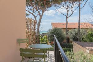 Μπαλκόνι ή βεράντα στο Casa Del Sole a 50 mt dal mare - Aria condizionata