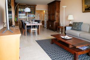 Χώρος καθιστικού στο charmant appartement - 5 personnes - magnifique vue mer