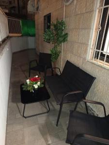 Khu vực ghế ngồi tại PERGOLA HOUSE 3 BDR heart