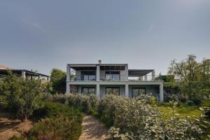Κήπος έξω από το The House before the Lake