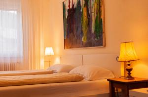 Postel nebo postele na pokoji v ubytování BnB chezlise