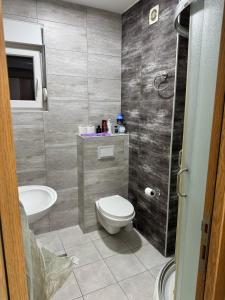 Koupelna v ubytování Apartment