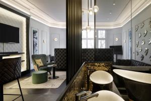 Posezení v ubytování O11 Boutique Hotel Vienna