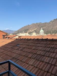 Nespecifikovaný výhled na hory nebo výhled na hory při pohledu z apartmánu