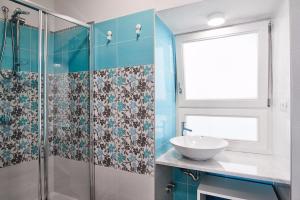 Koupelna v ubytování Casa Vacanze Mirò , Ravello + 13 fotografií