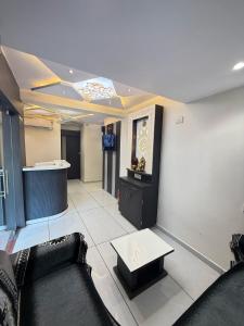 Kuchyň nebo kuchyňský kout v ubytování Hotel Sunview