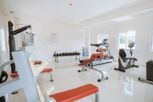 Fitness centrum a/nebo fitness zařízení v ubytování Studio unit Condominium in Minglanilla