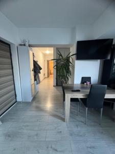 Μια τηλεόραση ή/και κέντρο ψυχαγωγίας στο Apartament Andreea pe Dem Radulescu! +1 φωτογραφίες
