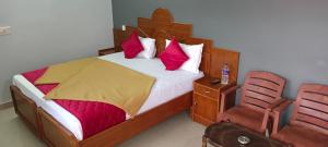 Letto o letti in una camera di Tn27callingkrishholiday