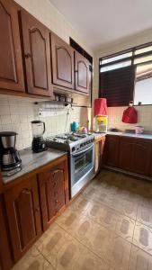 Η κουζίνα ή μικρή κουζίνα στο Casa do Uai