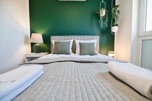 Katil atau katil-katil dalam bilik di Green Vibe 11 Zator blisko Energylandii by Housine