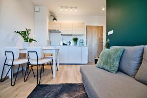 Dapur atau dapur kecil di Green Vibe 11 Zator blisko Energylandii by Housine