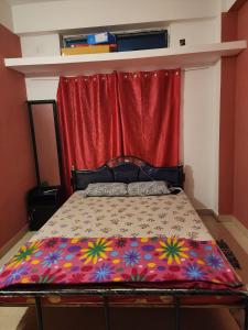 Postel nebo postele na pokoji v ubytování Moonlight Cottage