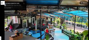 a rendering of the inside of a building at SUMI ĐAMI homestay in Da R'soung