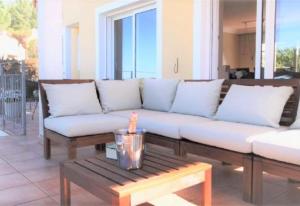 A seating area at Luxury Villa at La Sella Resort