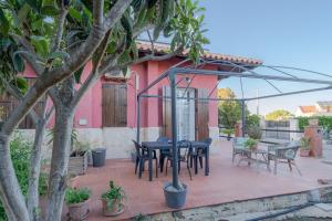Patio alebo iná vonkajšia časť ubytovania Villa Angela