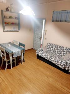 Postel nebo postele na pokoji v ubytování La casina di Silverio