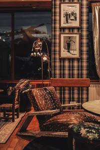 Χώρος καθιστικού στο Hotel Catedral Patagonia Ski & Wellness