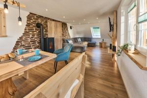 Posezení v ubytování Ferienhaus Wendelhof