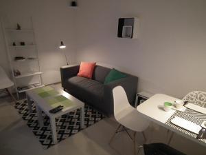 Khu vực ghế ngồi tại Kazimir Apartament Lodz
