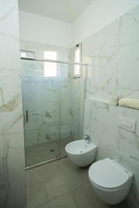 Koupelna v ubytování Hotel Aldebaran