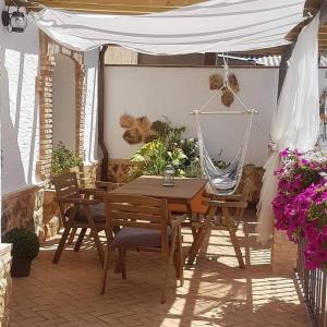 Balkón alebo terasa v ubytovaní Patio de las Flores