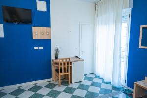 TV a/nebo společenská místnost v ubytování Hotel Aldebaran