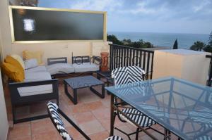 Balkon lub taras w obiekcie LaRomanaMarbella punto es