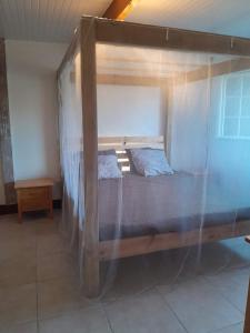 Postel nebo postele na pokoji v ubytování Ambre et Azur