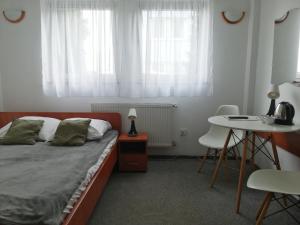 Postel nebo postele na pokoji v ubytování Hotel Dąbrowiak + 11 fotografií