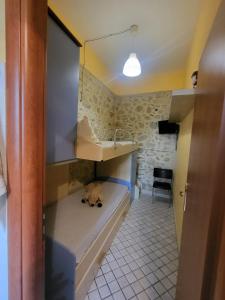 Η κουζίνα ή μικρή κουζίνα στο House rented 10 meters from the sea