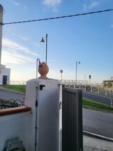 Μπαλκόνι ή βεράντα στο House rented 10 meters from the sea