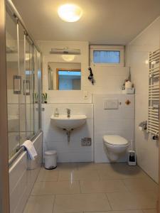 Ένα μπάνιο στο Erbacher Ferienwohnung +15 φωτογραφίες