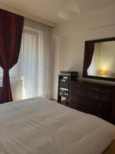 Postel nebo postele na pokoji v ubytování Premium 1 One bedroom apartment Maksim Gorki street 8