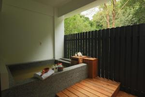 Μπαλκόνι ή βεράντα στο Ruisui Sunshine Hot Spring B&B
